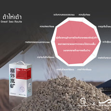 SUN WONDER X SEWIELAND&MINE ทรายแร่โซเดียมธรรมชาติ-ต้าไห่เต้า (ฉลากสีแดง)