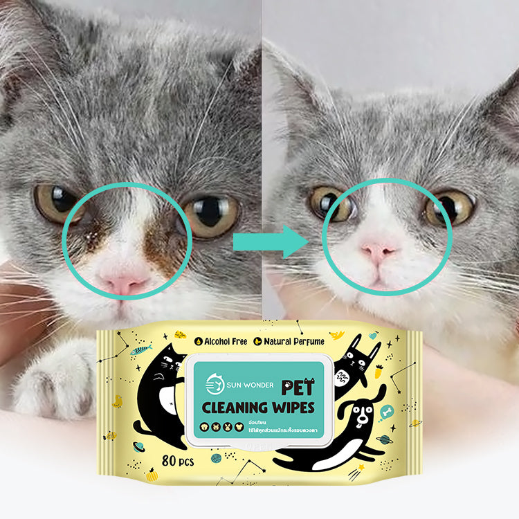 SUN WONDER ทิชชู่เปียกซันวันเดอร์ สำหรับสัตว์เลี้ยง