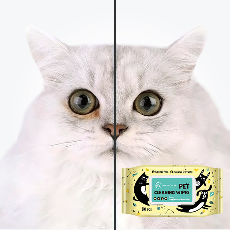 SUN WONDER ทิชชู่เปียกซันวันเดอร์ สำหรับสัตว์เลี้ยง