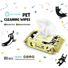 SUN WONDER ทิชชู่เปียกซันวันเดอร์ สำหรับสัตว์เลี้ยง